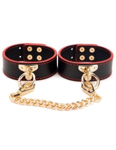 Menottes simili Maestro Noir et Rouge