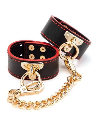 Menottes simili Maestro Noir et Rouge