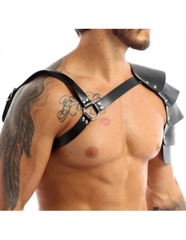 Harnais avec Épaule Écailles One Armor Simili noir