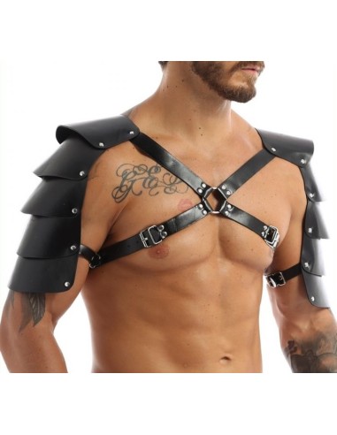 Harnais avec Épaules Armors Simili noir