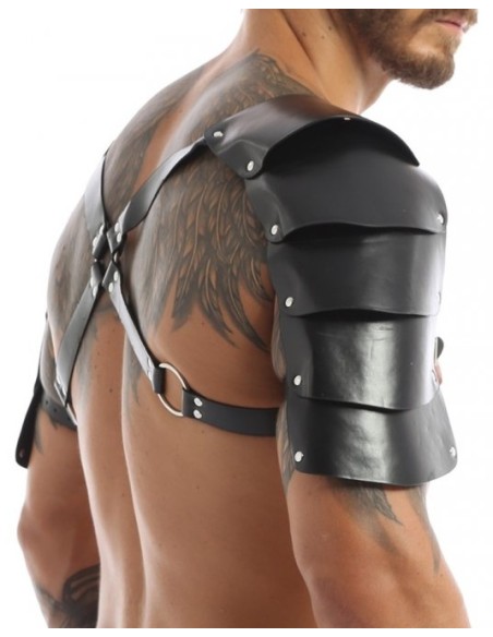 Harnais avec Épaules Armors Simili noir