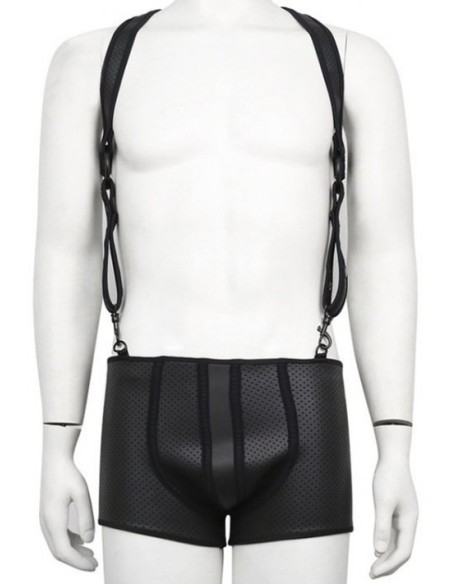 Jock boxer et Harnais en néoprène