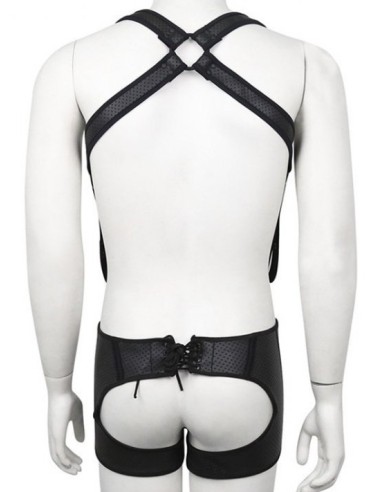 Jock boxer et Harnais en néoprène