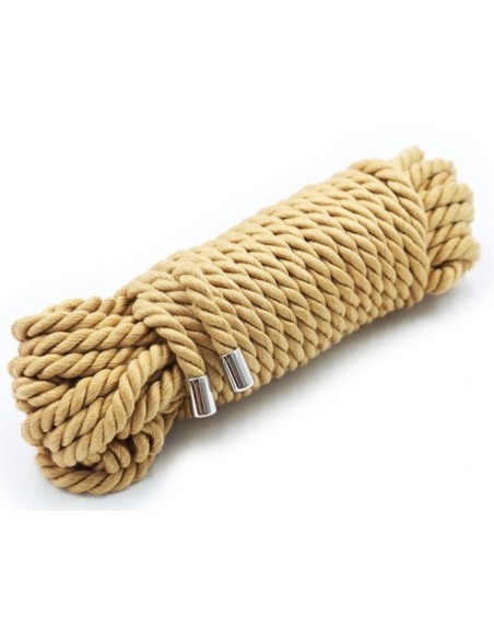 Corde coton doré 5m