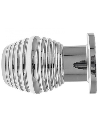 Plug Tunnel en métal Thread Hollow S 6 x 4 cm