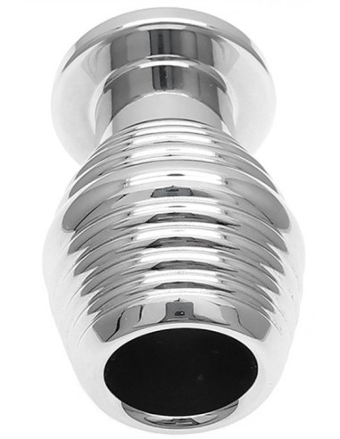 Plug Tunnel en métal Thread Hollow S 6 x 4 cm