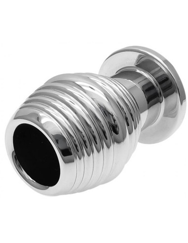 Plug Tunnel en métal Thread Hollow M 6.5 x 4.5 cm