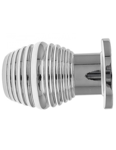 Plug Tunnel en métal Thread Hollow L 7 x 4.8cm