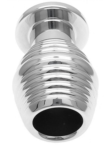 Plug Tunnel en métal Thread Hollow L 7 x 4.8cm