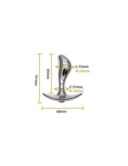 Plug + Bijou Stim point G S 6.5 x 2.4 cm