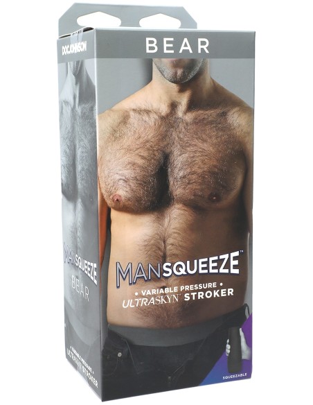 Masturbateur Man Squeeze Bear