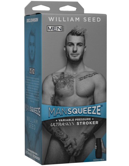 Masturbateur réaliste Man Squeeze William Seed