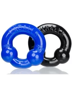 Pack Cockrings Ultraballs Oxballs Noir-Bleu