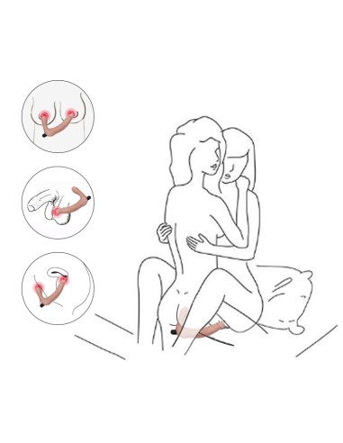 Gode Strap-On IJOY Strapless 17 x 3.5 cm