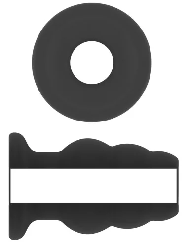 Plug Tunnel Hollow Sono N°50 - 8.5 x 5.7 cm Noir