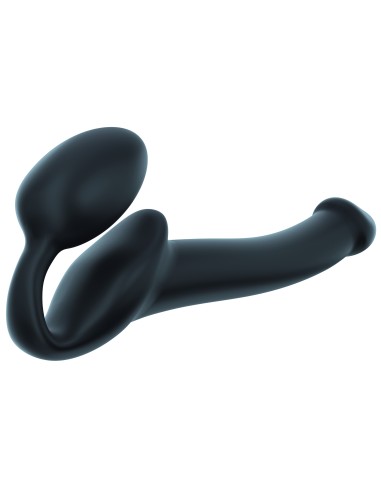 Gode + plug Strap-On-Me Beandable S 15 x 3.5 cm Noir - Sans Harnais - 3