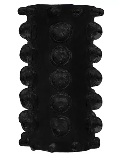 Etuis Texture Relief pour pénis Noir - Gaine Pénis - 3