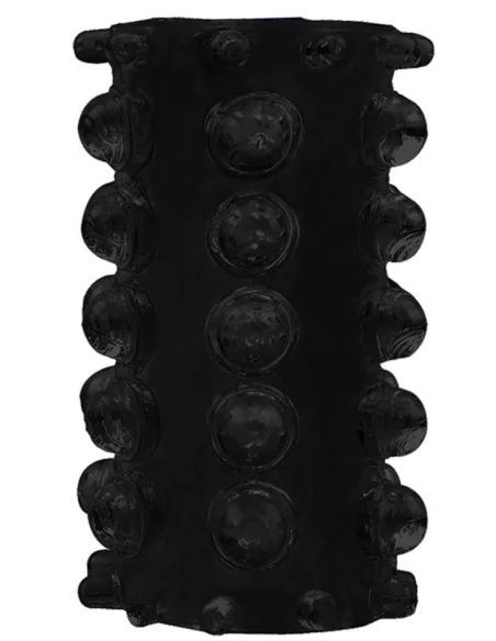 Etuis Texture Relief pour pénis Noir - Gaine Pénis - 3