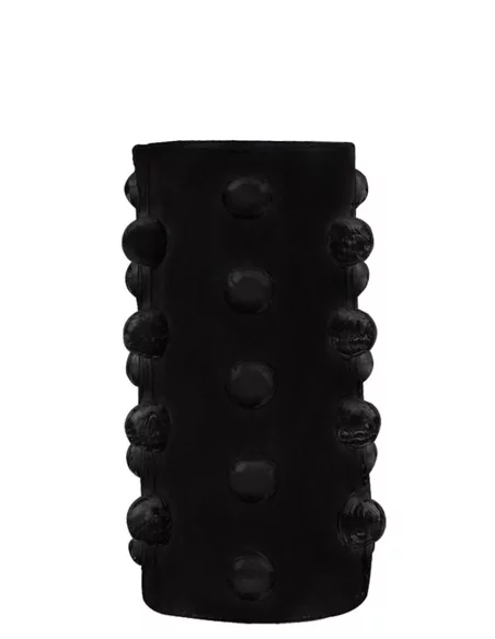 Etuis Texture Relief pour pénis Noir - Gaine Pénis - 5