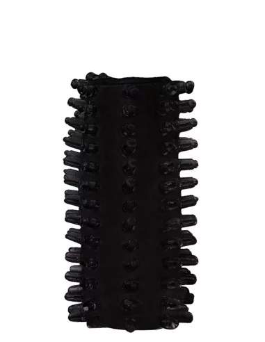 Etuis Texture Relief pour pénis Noir - Gaine Pénis - 7