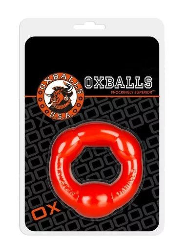 Cockring Oxballs Thruster Rouge