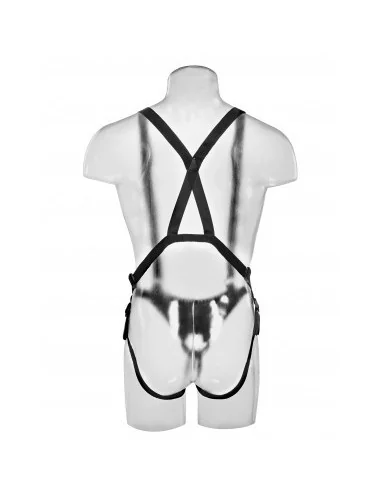 Gode ceinture suspension Hollow Strap Flesh 22 x 6.5 cm