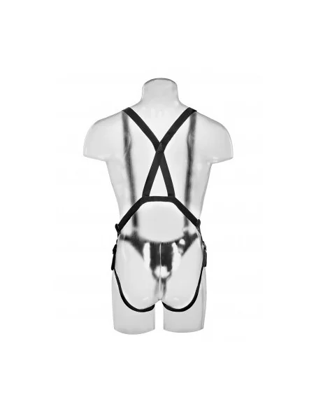 Gode ceinture suspension Hollow Strap Flesh 22 x 6.5 cm