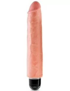Gode XL vibrant King Cock Stiffy 25 x 5.5cm Flesh