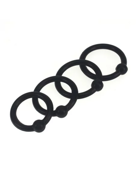 Set de 4 Anneaux de gland