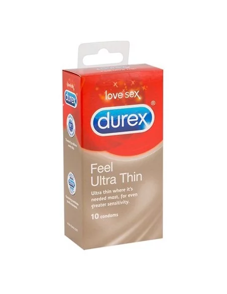 Préservatifs Durex Ultra Thin x10 Préservatifs Durex Ultra Thin x10