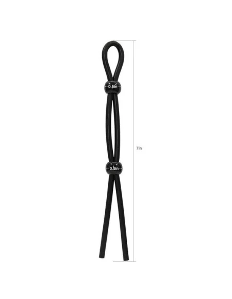 Cock Ring Ajustable Double Noir Cock Ring Ajustable Double Noir