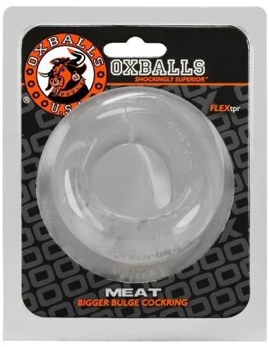 Cockring Meat Bigger Bulge Clear - Cockrings Flexibles - 2