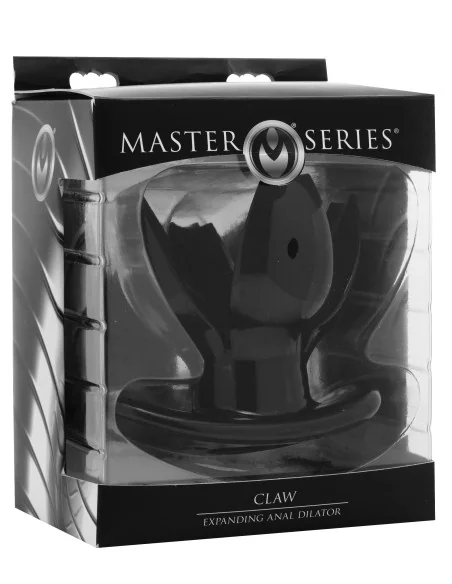 Plug Tunnel Clawed Noir 9 x 10.5 cm