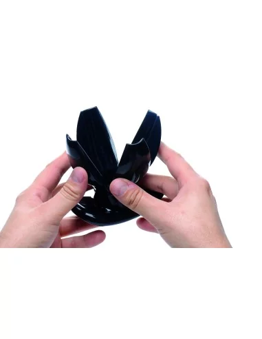 Plug Tunnel Clawed Noir 9 x 10.5 cm