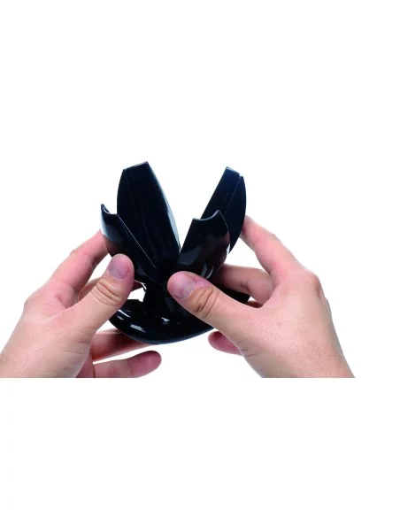 Plug Tunnel Clawed Noir 9 x 10.5 cm