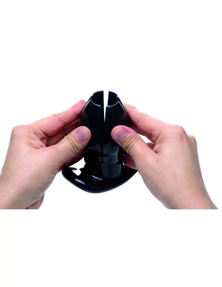 Plug Tunnel Clawed Noir 9 x 10.5 cm