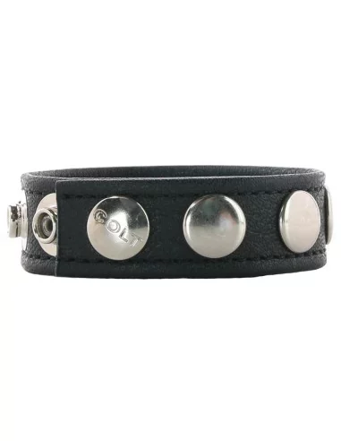 Cockring 5 pressions cuir - Cockrings Cuirs - 4