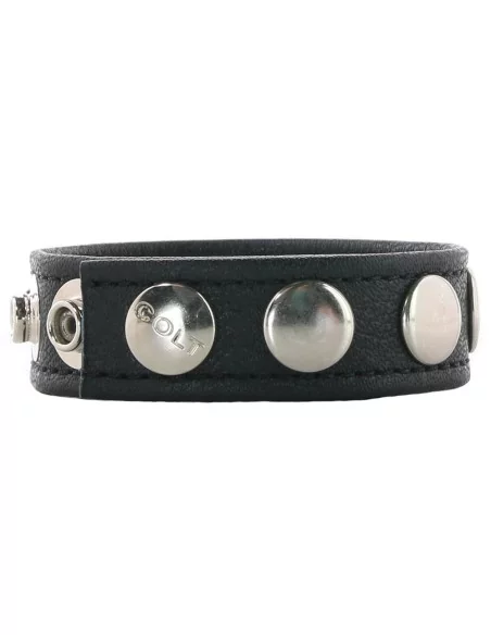 Cockring 5 pressions cuir - Cockrings Cuirs - 4