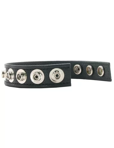 Cockring 5 pressions cuir - Cockrings Cuirs - 6