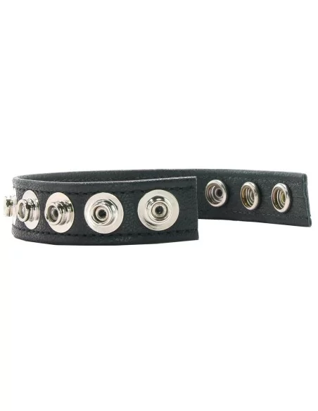 Cockring 5 pressions cuir - Cockrings Cuirs - 6
