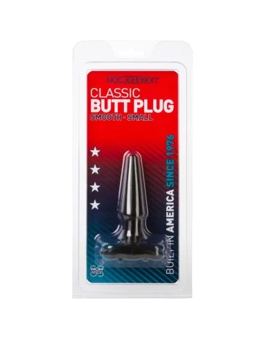 Butt Plug Smooth 9 x 2.5 cm Noir