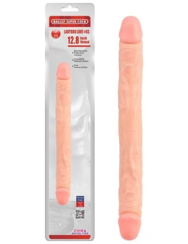 Double Gode LadyBro 32 x 3.5 cm