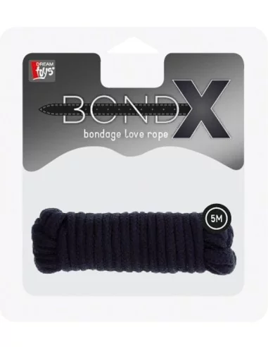 Corde Bondage Fine 5m Noir