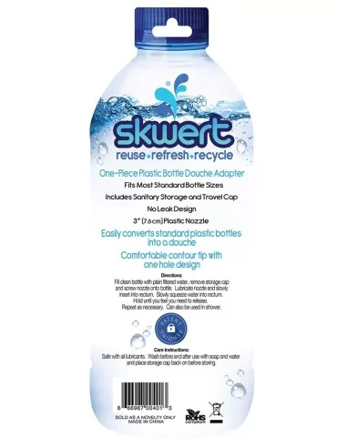 Embout de lavement pour Bouteille Skwert Express