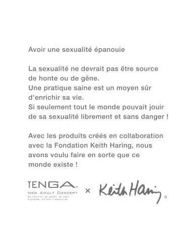 Tenga Egg Dance by Keith Haring