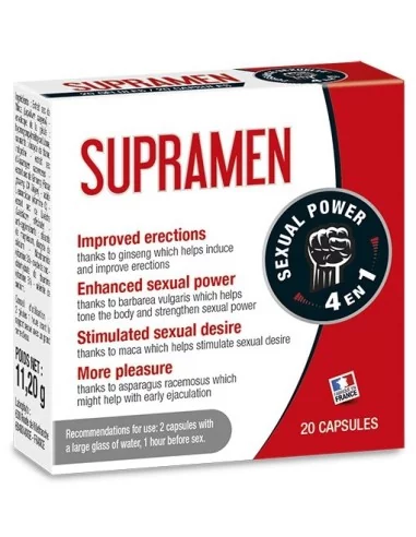 Stimulant Supramen 20 gélules