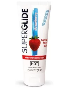 Lubrifiant Comestible 75mL Goût Fraise
