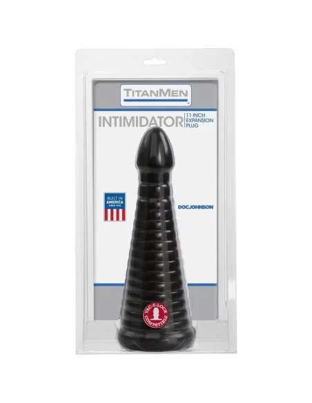 Gode XXL Intimidator TitanMen 25 x 9 cm Noir
