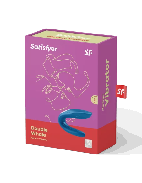 Vibro Partner Whale 6 x 2.3 cm Bleu Vibro Partner Whale 6 x 2.3 cm Bleu
