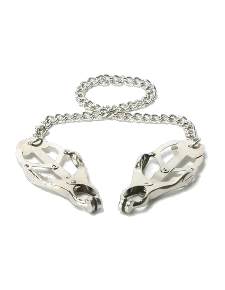 Pince à seins avec chaine